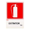 Señalamiento "Extintor" 30 x 45 cm