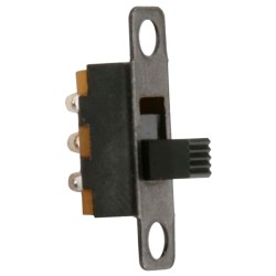 Micro switch deslizable de 1 polo, 2 tiros, 2 posiciones SCMM-122 Steren