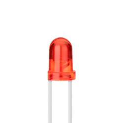 LED de 3 mm, color rojo claro E3/ROJ-C Steren
