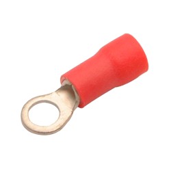 Terminal de latón, de ojillo, con forro TOA-1/8L Steren