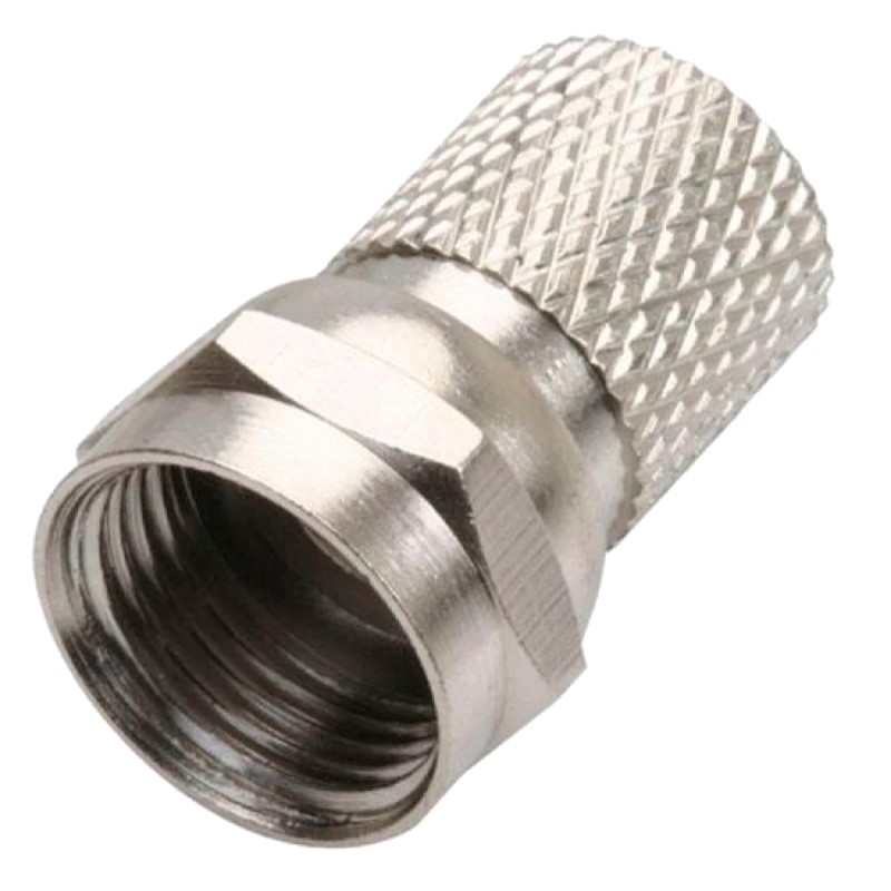 Conector macho tipo "F" para cable RG6, de enroscar 200-039 Steren