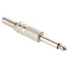 Plug 6,3 mm monoaural, metálico 250-105 Steren