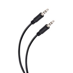 Cable auxiliar plug a plug 3,5 mm de 1,8 metros 255-258 Steren