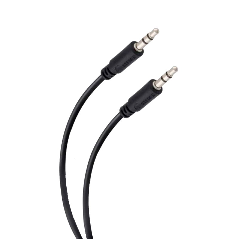 Cable auxiliar plug a plug 3,5 mm de 1,8 metros 255-258 Steren
