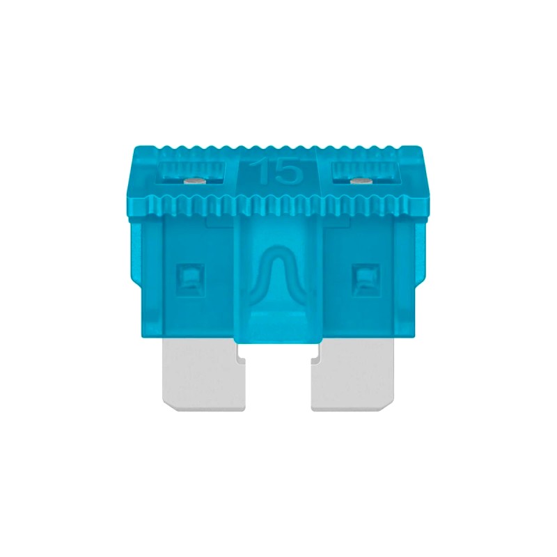 Fusible automotriz de 32 Vcc 15 A, azul FA 15 Steren