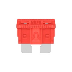 Fusible automotriz de 32 Vcc 10 A, rojo FA 10 Steren
