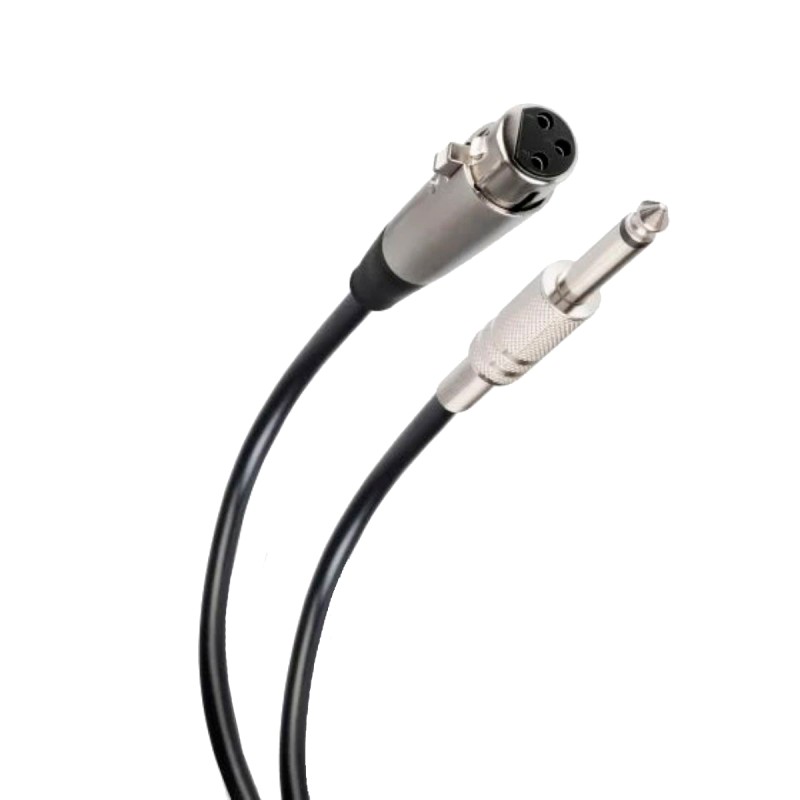 Cable plug 6,3 mm a jack Cannon de 6 m 255-290 Steren