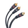 Cable RCA 2 plug a jack de 15 cm 254-025 Steren