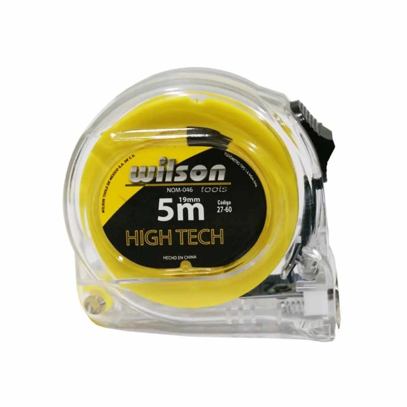 Flexómetro Transparente 3mts Wilson 2559