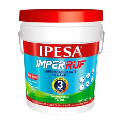 Impermeabilizante 3 años Imper Ruf terracota 19 litros 9060 IPESA