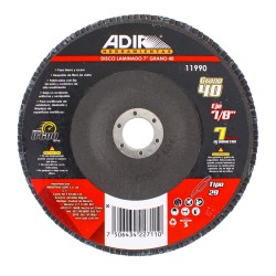 Disco laminado 7" grano 40 11990 Adir