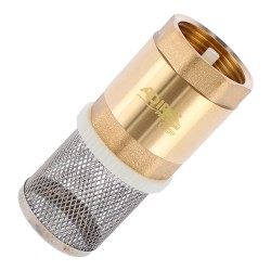 Válvula de pie pichancha 1" con rejilla de acero inoxidable 11739 Adir