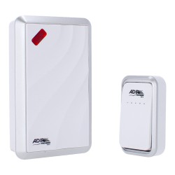 Timbre inalámbrico blanco minimalista 36 tonos 15876 Adir