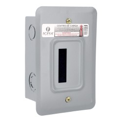 Centro de carga de 1 unidad 50 Amp empotrable CC01E IGESA