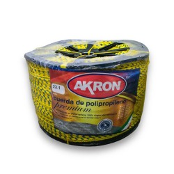 Cuerda de Polipropileno Premiun Akron 44-56 6mm 100% virgen.