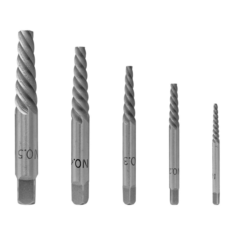 Kit de extractores de tornillos 5 piezas MRK-044 RORK