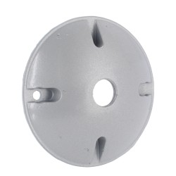 Tapa redonda para la intemperie 1 toma 5577 Adir