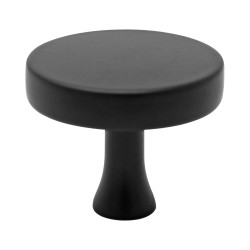 Jaladera botón negro 792-1485 Herrasa