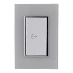 Placa con timbre línea Venecia 4579 Sanelec