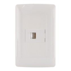 Placa con toma para Modem línea Universal 4573 Sanelec