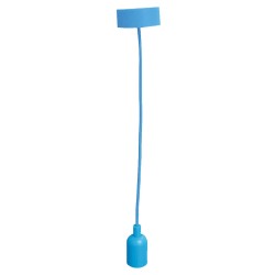 Luminario colgante tipo socket Azul 4228 Adir