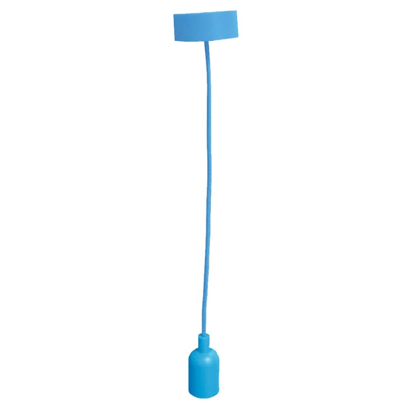 Luminario colgante tipo socket Azul 4228 Adir