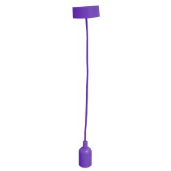 Luminario colgante tipo socket Morado 4224 Adir