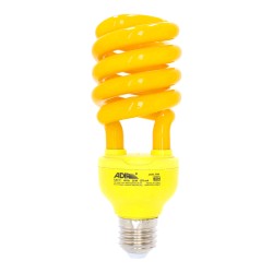 Lámpara ahorradora espiral amarillo 20 W 5356 Adir