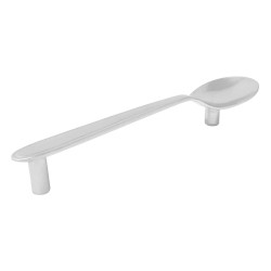 Jaladera cuchara níquel satín 96 mm HE-778 Arte Fino