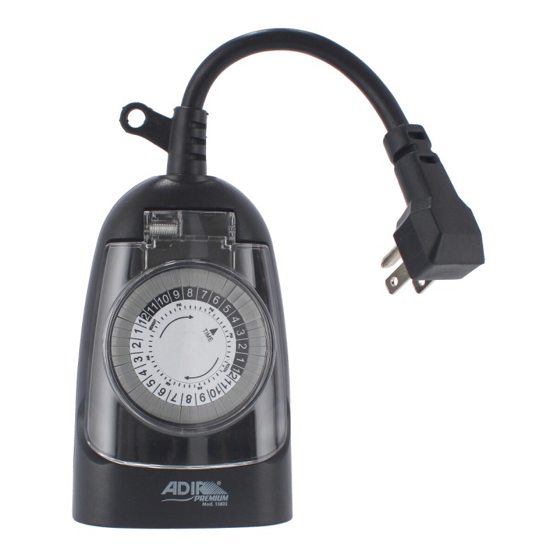 Temporizador análogo para exteriores 15802 Adir