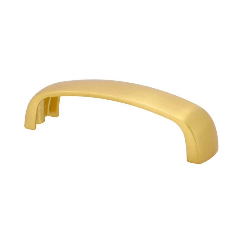 Jaladera de Aluminio 96 mm latón satinado 791-1588 Herrasa