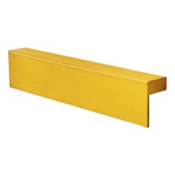 Jaladera tipo "L" latón satinado 160 mm 791-0220 Herrasa