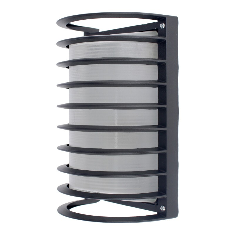 Arbotante decorativo semi curvo 100 W Calgary 5252 Adir