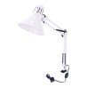 Luminario de escritorio con brazo flexible y base ajustable blanco 4720 Adir