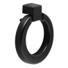 Jaladera de argolla Ring 30 mm negra 5785 Ashico