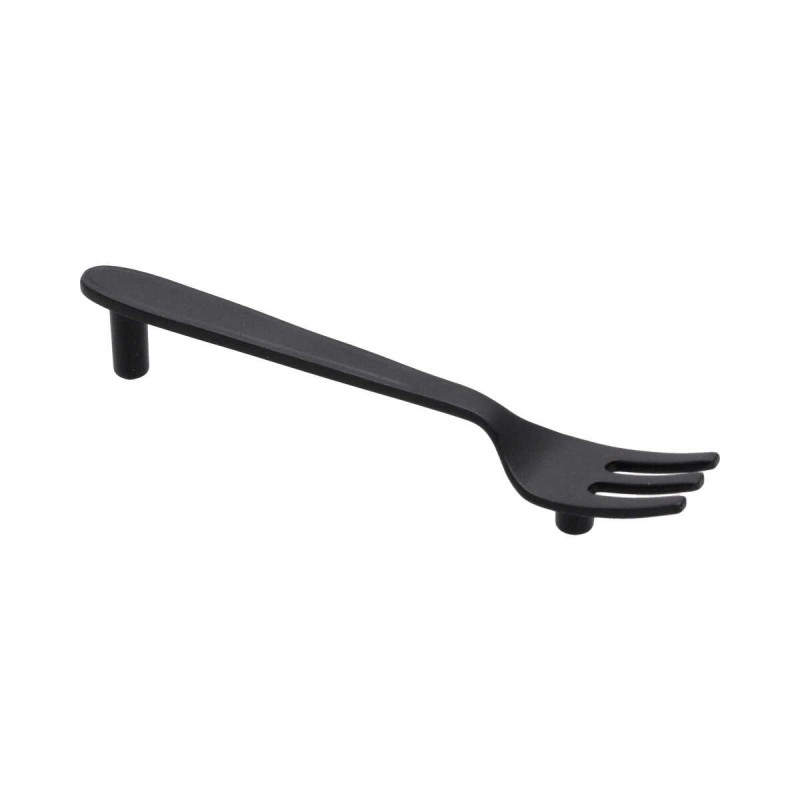 Jaladera tenedor negro mate HE-777 Arte Fino Jaladera tenedor negro mate HE-777 Arte Fino