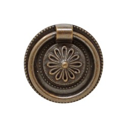 Jaladera pomo Versalles 45 mm latón antiguo 3368 Ashico