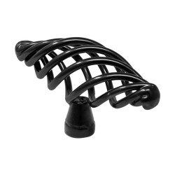 Jaladera pomo Nest 70 mm acero negro 3130 Ashico