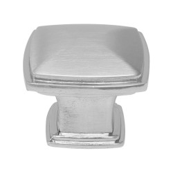 Jaladera botón níquel cepillado 79-1633 Herrasa