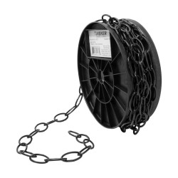 Cadena para candil 12 metros negra 8324 Veker