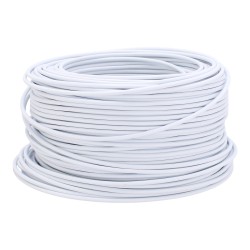 Cable eléctrico THW calibre 14 blanco 100 metros 10211 Adir