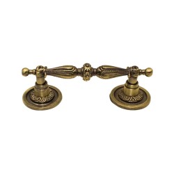 Jaladera Obispo 64 mm latón antiguo 3020 Ashico