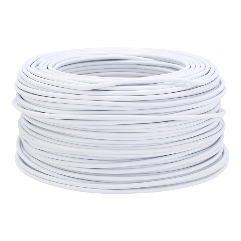 Cable eléctrico THW calibre 12 blanco 100 metros 10210 Adir