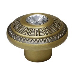 Botón Stargate 42 mm latón antiguo 5005 Ashico