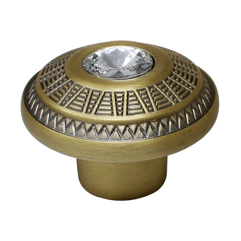 Botón Stargate 42 mm latón antiguo 5005 Ashico