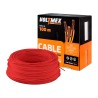 Cable eléctrico THW calibre 12 rojo 100 metros VOLTMEX