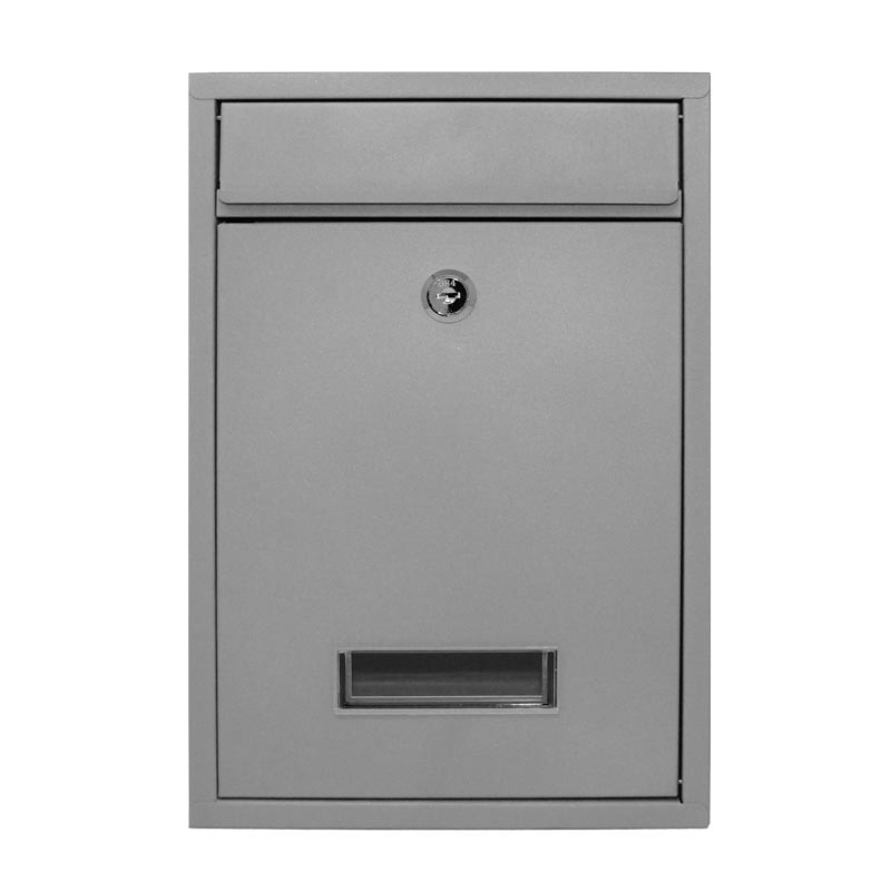 Buzón para cartas acero galvanizado plata 1036 Dexter