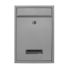 Buzón para cartas acero galvanizado plata 1036 Dexter