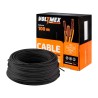Cable eléctrico THW calibre 10 negro 100 metros VOLTMEX
