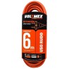 Extensión uso rudo 6 metros 2x18 AWG VOLTMEX
